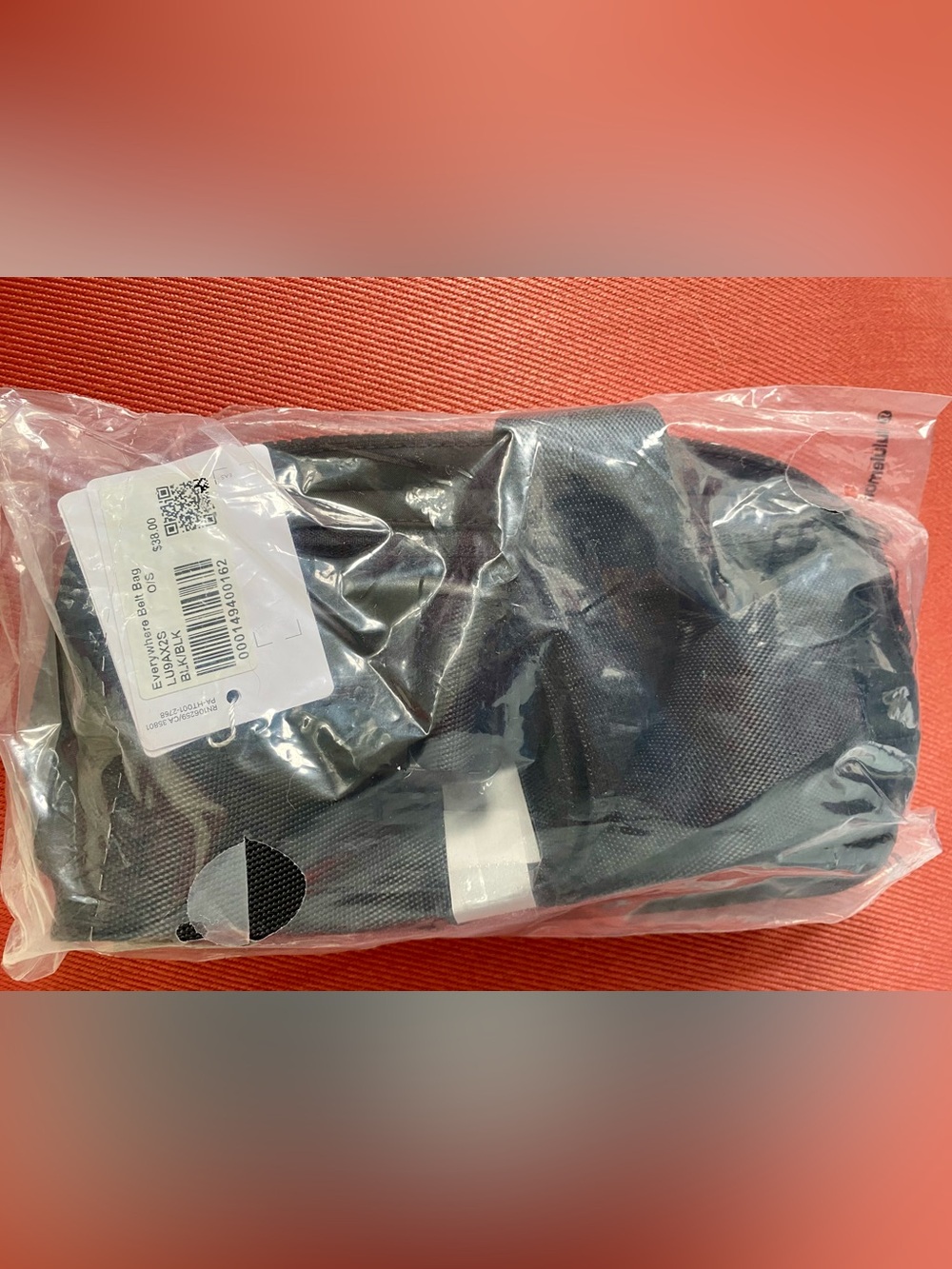 Lululemon Everywhere Belt Bag 1L Black/Black NWT Sealed